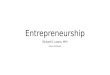 Ch 1 Entrepreneurship