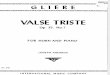 Gliere.R. Valse Tirste.op.35.No7