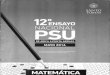 12º Ensayo Nacional Psu Matematica