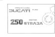 Ducati Strada 250 Despiece 0257