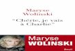 Maryse Wolinski Cherie Je Vais a Charlie