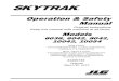 Manual de Operação Skytrak English