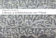 Libros y bibliotecas en Tíbet