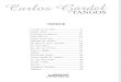 PARTITURAS-TANGOS-Carlos Gardel - 18 Tangos - Voz y Piano, Cifrado Guitarra