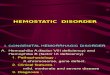 4. Hemostatic Disorder