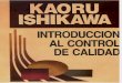 Kaoru Ishikawa Introducción Al Control de Calidad