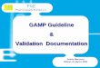 GDL GIQAR GCP Gamp Guideline Milano