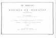 Estudos para oboé - Brod Études et Sonates