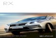 Lexus rx series brochure
