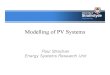 PhotoVoltaic Modelling