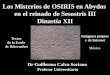 Los Misterios de OSIRIS en Abydos en el reinado de Sesostris III - Dinastía XII - Imágenes