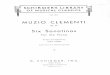 Clementi Muzio - 6 Sonatinas Op 36 - Schirmer Edition