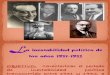 5. LA INESTABILIDAD POLÍTICA DE 1931 Y 1932
