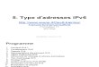 IPv6 0x05 Types d’adresses IPv6