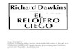 Dawkins Richard - El Relojero Ciego
