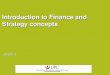 2- Introduccion a Finanzas y Estrategia Basica