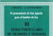 310 - El Pensamiento de San Agustin Para El Hombre de Hoy, Temas Particulares