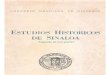 Congreso Mexicano de Historia - Estudios Historicos de Sinaloa (Segunda de Tres Partes)