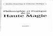 Philosophie Et Pratique de La Haute Magie (Denning Philipps)