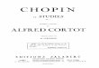 Chopin - Etudes Op. 10 (Cortot)