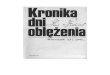 Peikert, Paul - Kronika dni oblężenia - 1985 (zorg)