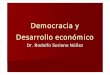 Democracia y Desarrollo económico