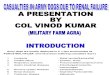 Presentation Col Vinod