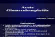 Acute Glomerulonephritis(3)