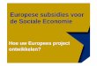 2. Hoe start ik een EU project?