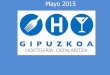 Asociación de Empresarios de Hostelería de Gipuzkoa. Mayo 2015