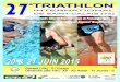 27ème triathlon international saint calais présentation