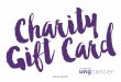 Charity Gift Card