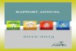 Rapport annuel 2012 2013