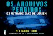 Os arquivos perdidos 05 os últimos dias de lorien pittacus lore