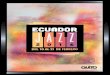 Programa de Mano Ecuador Jazz 2016