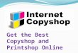 Copyshop and printshop online
