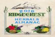 Ridgecrest Herbals Almanac 2016