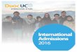 International Admissions 2016 - Duoc UC