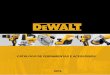 Catálogo Dewalt 2016