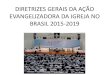 diretrizes gerais da ação evangelizadora da igreja no brasil 2015 