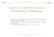 Libros electrónicos E-Libro / Ebrary