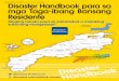 Disaster Handbook para sa mga Taga-ibang Bansang Residente