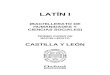 Programación Exedra Latín 1º Bach. Castilla y León (1 Mb)