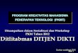 PKM Penerapan Teknologi (PKM-T)