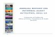 ANNUAL REPORT ON INTERNAL AUDIT ACTIVITIES, 2011-12