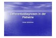 Differentialdiagnosen in der Pädiatrie [Schreibgeschützt]