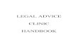 LEGAL ADVICE CLINIC HANDBOOK