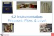 Lecture 4.2 - Instrumentation: Pressure, Flow, & Level