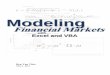 Financial Modeling - Excel and VBA - Ben Van Vliet