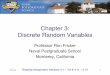 Chapter 3: Discrete Random Variables and Their Distributions